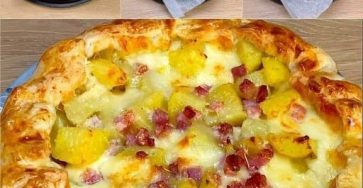 Crostata di Patate e Formaggio con Manzo