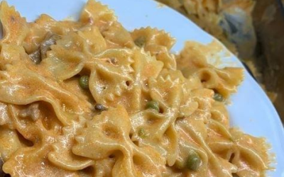 🍝 Pasta a farfalla con salsa cremosa