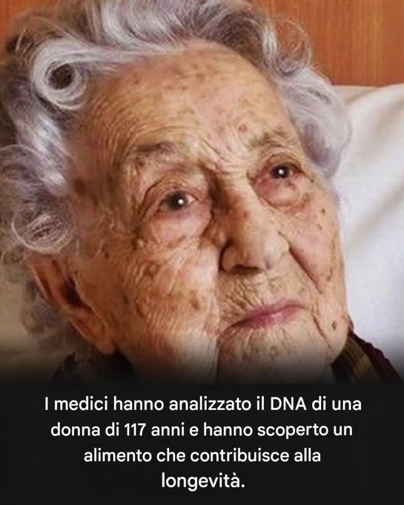 La sorprendente scoperta legata al DNA di una donna di 117 anni: il cibo che potrebbe aiutarti a vivere più a lungo