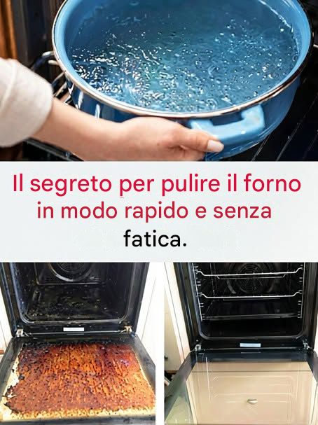 Forno sporco? Ecco la tecnica che cambia tutto 👇👇👇