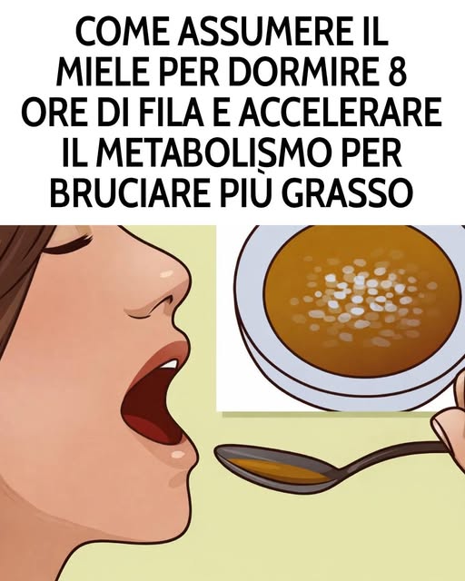 Come assumere il miele per dormire 8 ore di fila e accelerare il metabolismo per perdere più peso. Te lo spiego nei commenti