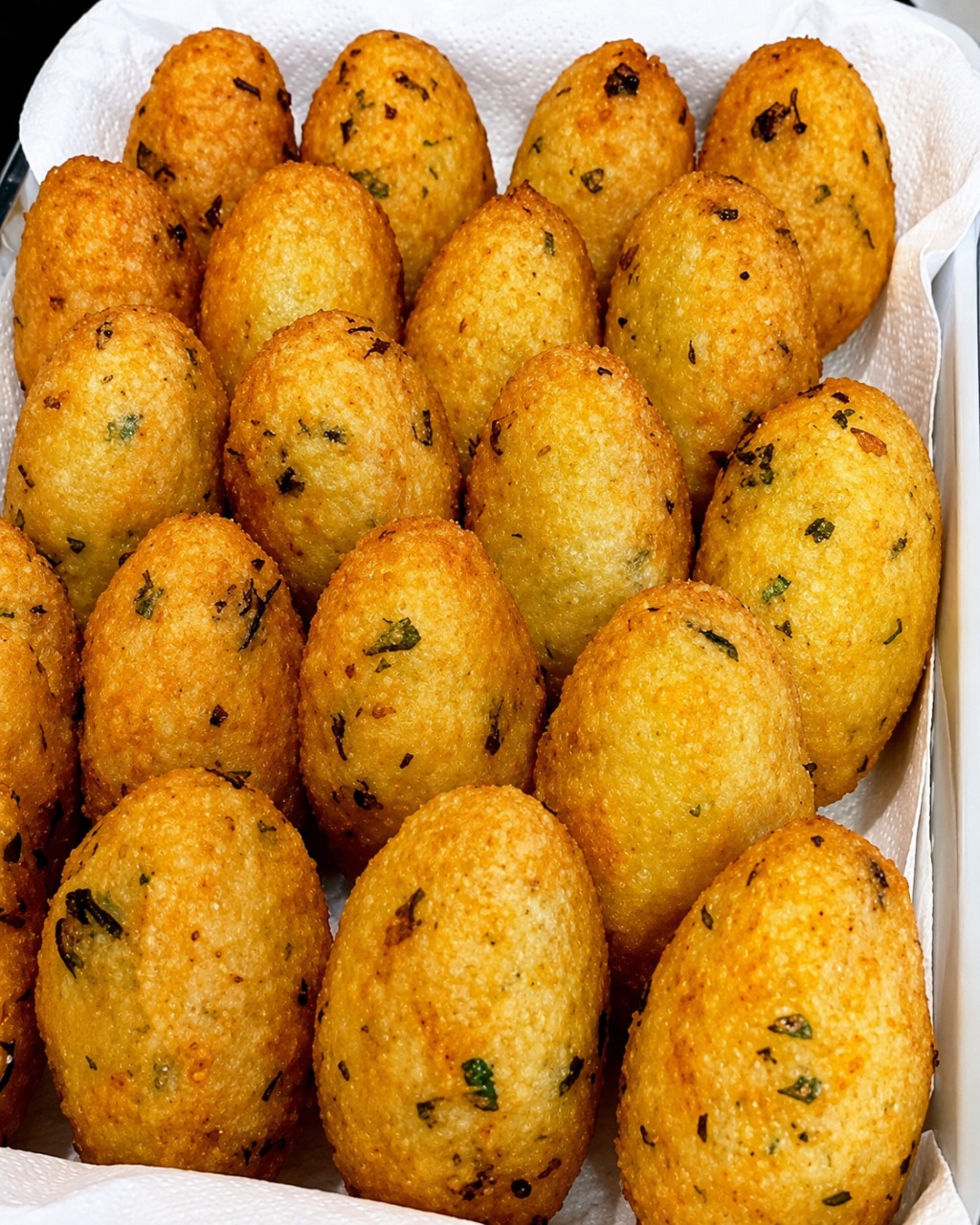 Non dimenticherò mai come mia nonna preparava sempre questo piatto per noi quando andavamo a trovarla. Non era solo cibo, era il simbolo del suo amore e della sua cura. Questa ricetta custodisce così tanti ricordi, e ora la passo a voi per farvela gustare insieme alla vostra famiglia…Crocchette di riso😋 far bollire 1 kg di riso