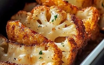 Cavolfiore al forno croccante – Meglio della carne!