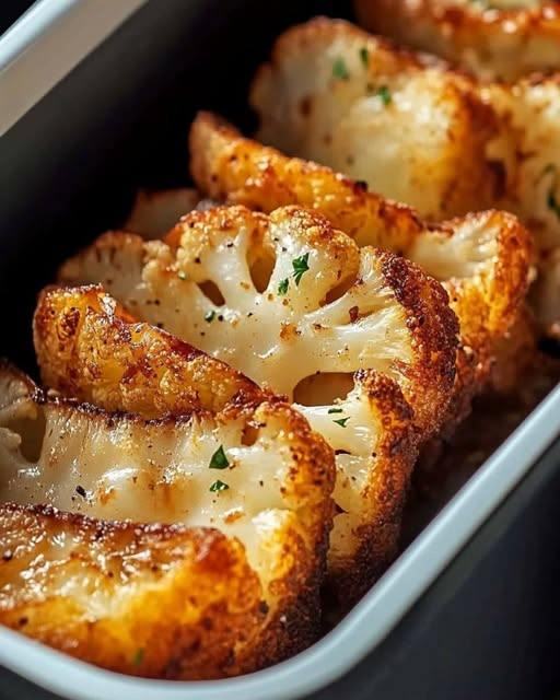 Cavolfiore al forno croccante – Meglio della carne!