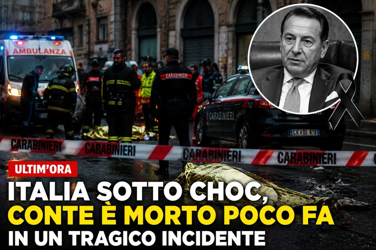 😭 Italia sotto choc, Conte è morto poco fa in un tragico inc…Altro…👇💬