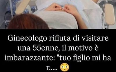 L’imbarazzante motivo: “Tuo figlio mi ha r…Altro…