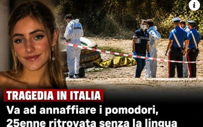 25enne ritrovata senza la lingua – uc*isa da una m.. Altro…