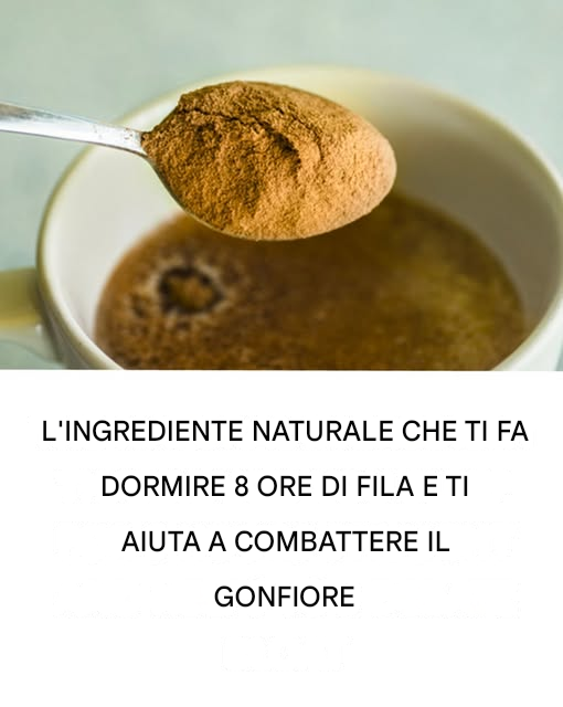 L’ingrediente naturale che ci fa dormire 8 ore di fila e aiuta a bruciare i grassi
