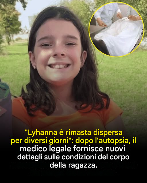 Un medico legale comunica le conclusioni dell’autopsia di Lyhanna dopo il ritrovamento del suo corpo.