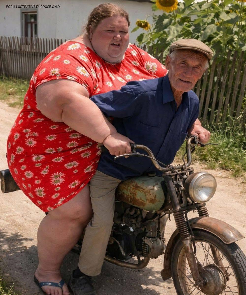 L’intero villaggio è rimasto sbalordito quando un uomo di settant’anni è tornato a casa sulla sua vecchia moto con una donna di quarant’anni più giovane e l’ha presentata a tutti come sua moglie.