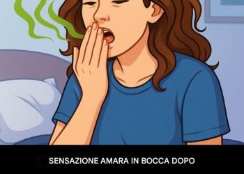 Ti svegli con un sapore amaro in bocca? È la causa più comune.