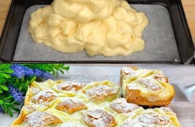 3 mele, 3 uova, un bicchiere di latte e si scioglie in bocca!
