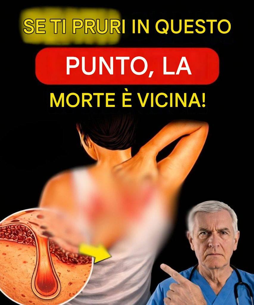 3 zone del corpo con prurito persistente che potrebbe essere un segnale d’allarme e non dovrebbe essere ignorato.