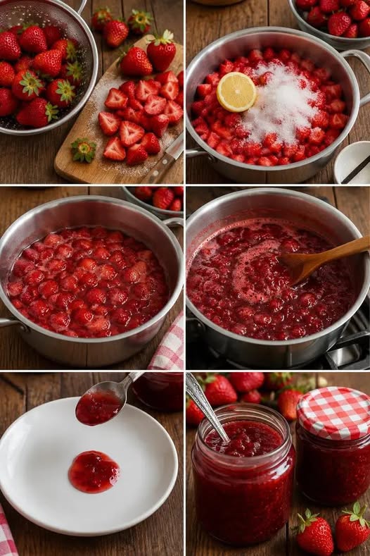 Marmellata di fragole della nonna