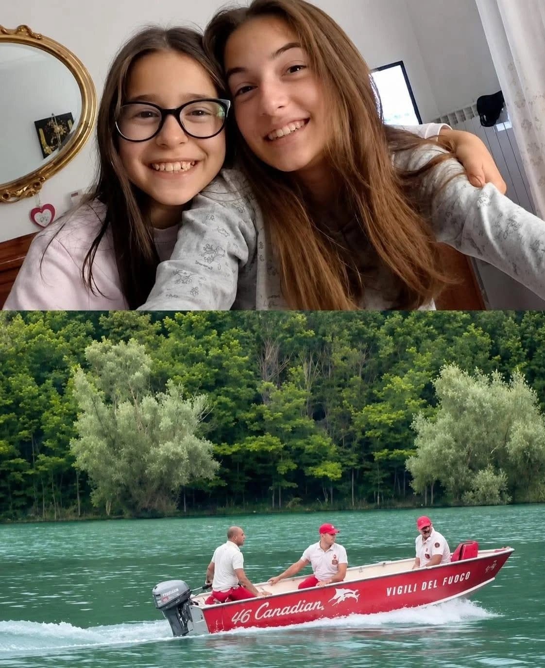 😭 “Nel lago…” Sorelline scomparse, ,,,