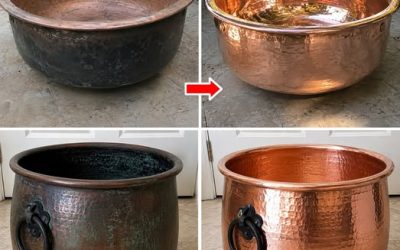 Il trucco naturale più potente per pulire rame e ottone anneriti per farli tornare al loro colore e brillantezza originali. Ti spiego bene come fare qui 👇👇👇