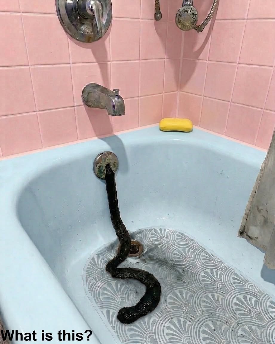 Sono andato al mare per dieci giorni di vacanza. Quando sono tornato a casa e sono entrato in bagno, ho scoperto questo. Onestamente, all’inizio mi sono spaventato molto. Poi ho iniziato a guardarlo attentamente, cercando di capire di cosa si trattasse, ma non ci sono ancora riuscito. Qualcuno sa di cosa potrebbe trattarsi? Controllate il primo commento per la risposta 👇