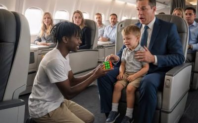 Il figlio del milionario, affetto da ADHD, ha urlato incessantemente durante il volo, finché un ragazzo non si è alzato e ha fatto qualcosa di inimmaginabile… L’Airbus A320 di Air France aveva appena lasciato la pista dell’aeroporto di Parigi-Orly quando sono comparsi i primi segnali di caos.