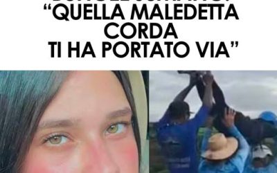 La madre di Maria Eduarda, la 21enne morta durante un lancio di bungee jumping senza corda in Brasile, rompe il silenzio: “Quella maledetta corda ti ha portato via”⬇️⬇️