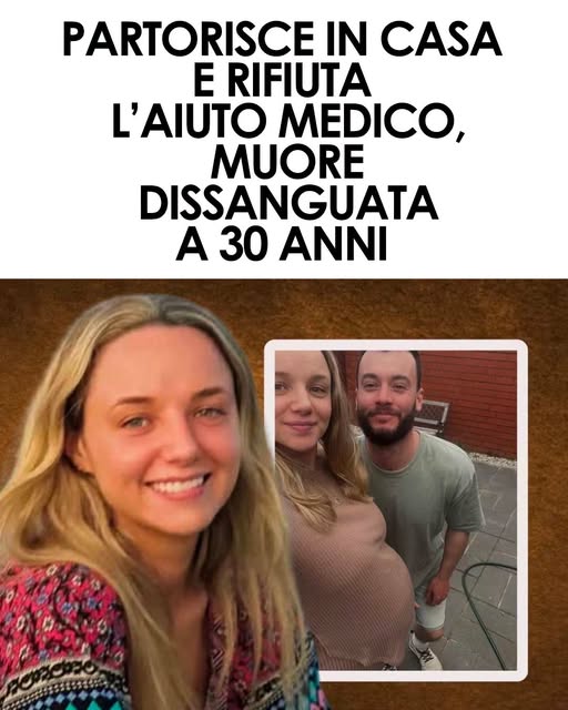 L’influencer di 30 anni è morta dopo un’emorragia post partum seguita a parto en casa senza enza enza medica.⬇️