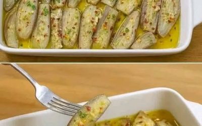 Le melanzane marinate a crudo le preparo ogni estate, come faceva la mia nonna: è così che le conservo per tutto l’anno (e non accendo neanche i fornelli) 👉 Ricetta , ✅⬇️⬇️✅⬇️  😍 Ricetta completa nel primo commento 👇: