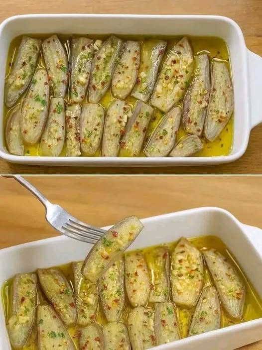 Le melanzane marinate a crudo le preparo ogni estate, come faceva la mia nonna: è così che le conservo per tutto l’anno (e non accendo neanche i fornelli) 👉 Ricetta , ✅⬇️⬇️✅⬇️  😍 Ricetta completa nel primo commento 👇: