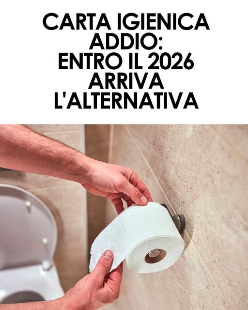 Carta igienica addio? Nel 2026 cresce la alternativa green che sta cambiando il bagno moderno  ⬇️