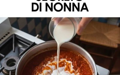 Mia zia mi ha insegnato a preparare il ragù aggiungendo questo INGREDIENTE SEGRETO che lo rende unico e saporito 😍⬇