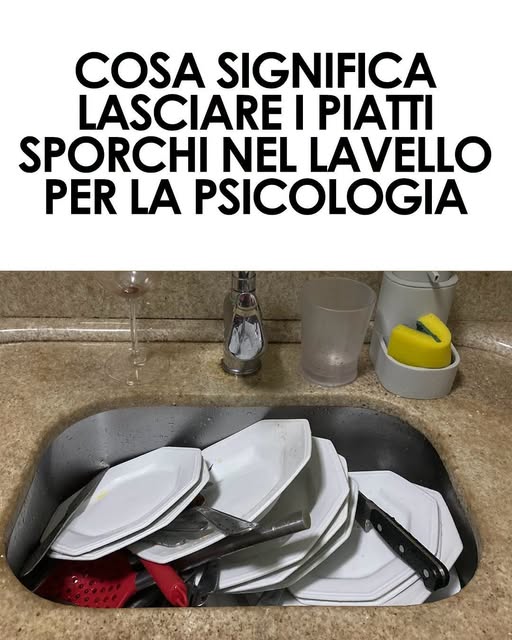 Come lavo i piatti? Inoltre, per un appassionato, questo significa secondo solo alla psicologia.⬇