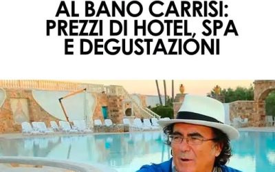 Al Bano Carrisi, quanto costa dormire, mangiare e rilassarsi nelle sue Tenute: prezzi di hotel, spa e degustazioni ⬇️