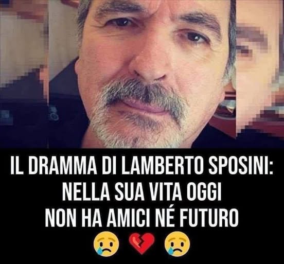 Sposini: “Non ho amici, mia moglie mi ha persino p…Altro…