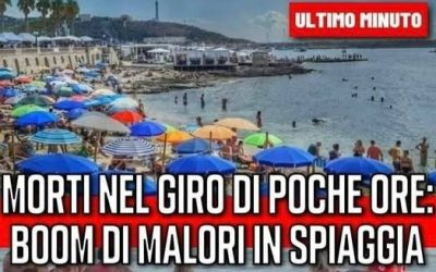 🔴 Tutti morti in poche ore, bagnanti sotto choc: ecco cos’è succes.. Altro…