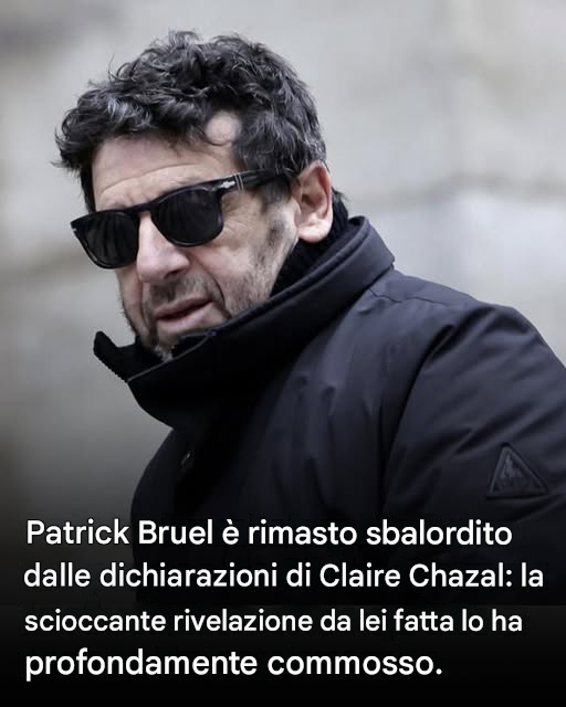 Patrick Bruel è rimasto profondamente colpito dalle rivelazioni di Claire Chazal. Leggi di più.