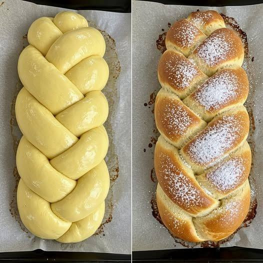 🔥 Brioche intrecciata, soffice come il cotone… Tutti quelli che l’hanno assaggiata hanno chiesto la ricetta!