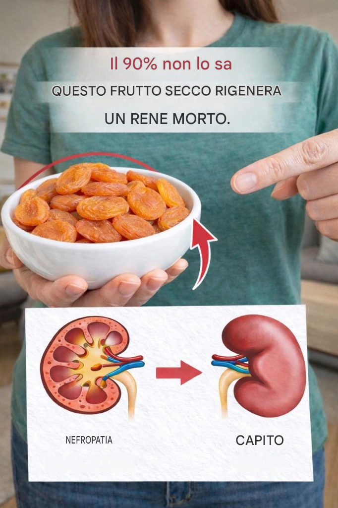 I 5 migliori frutti secchi per ridurre naturalmente la creatinina e migliorare la velocità di filtrazione glomerulare (VFG)