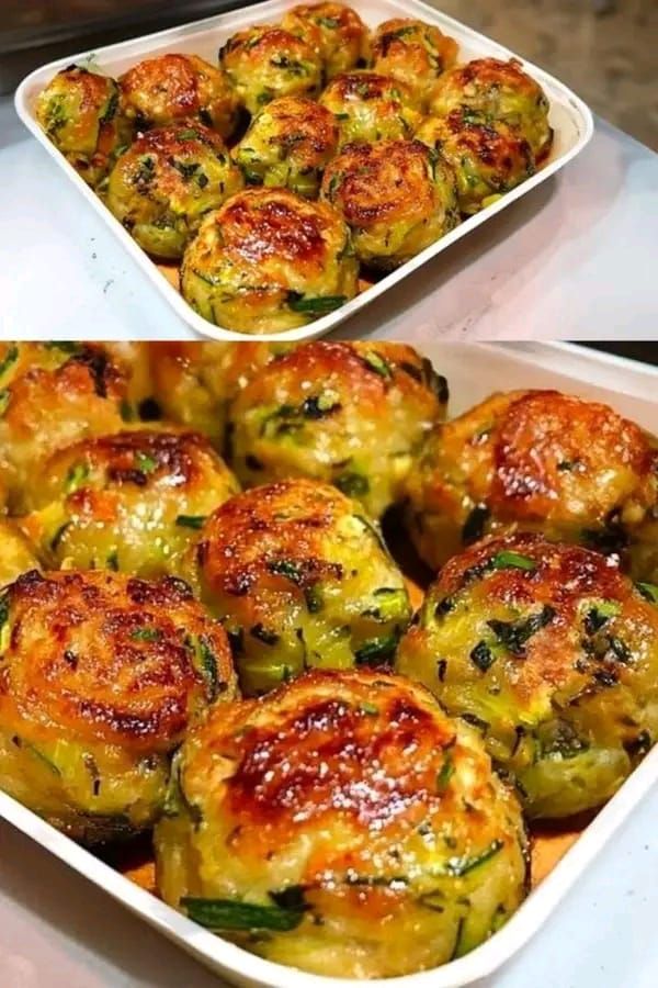🌟 IL CAPOLAVORO: ZUCCHINI GOLD BOMBS (EXTRA CHEESY) 🌟