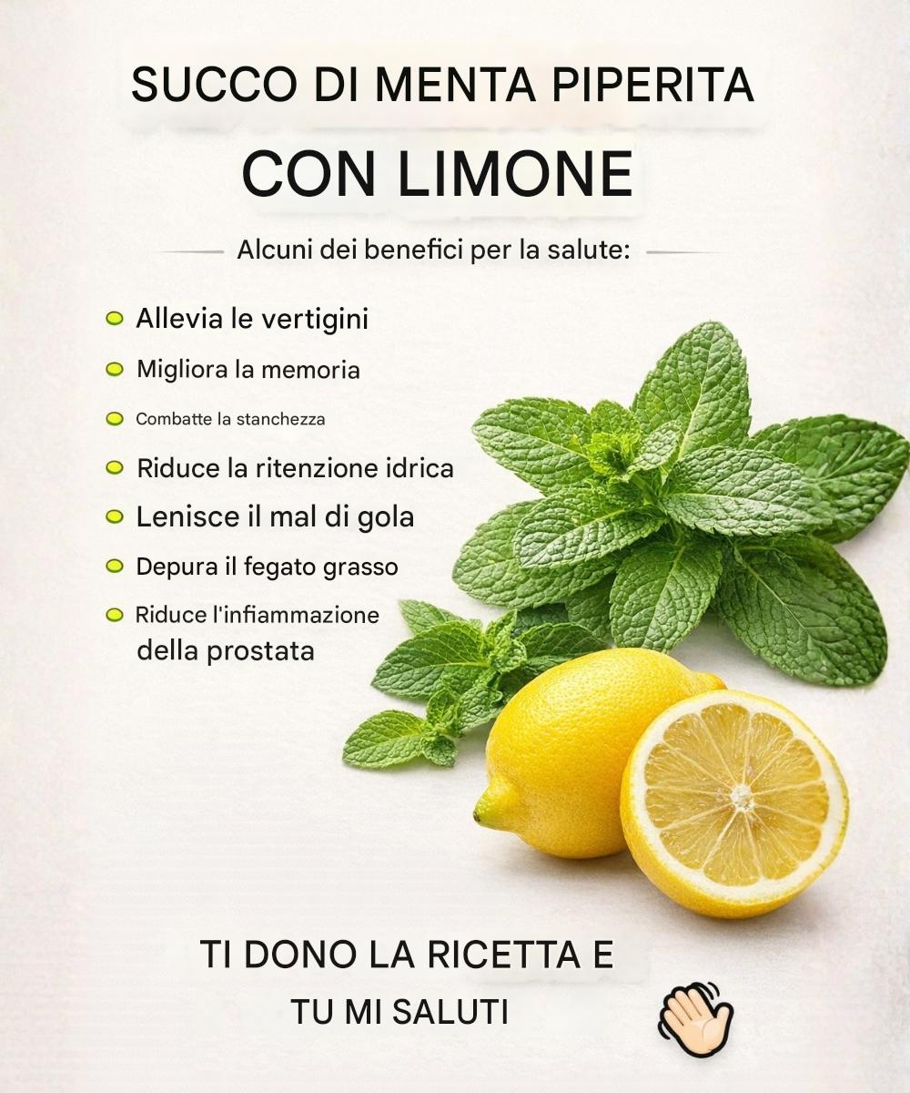 Menta e limone: il rimedio casalingo che purifica, ringiovanisce e aumenta l’energia in pochi minuti