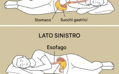 Quali rischi si corrono dormendo sul fianco destro?