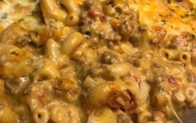 Sformato di maccheroni al formaggio e carne