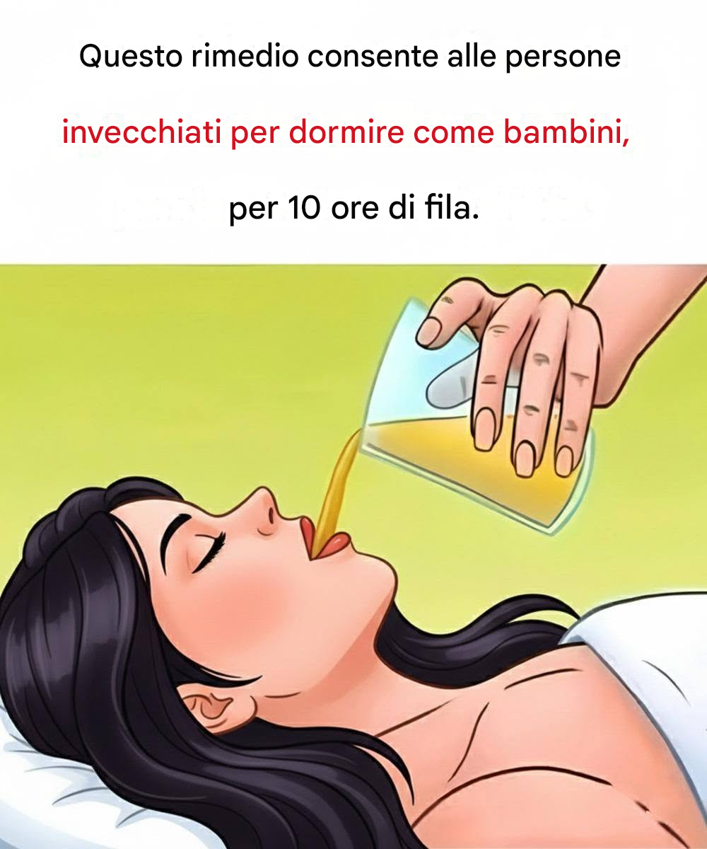 Questo rimedio aiuta gli anziani a dormire come angioletti, per dieci ore di fila.