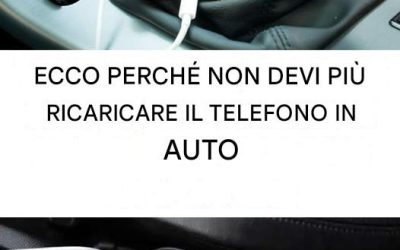 Perché dovresti evitare di caricare il telefono in macchina?