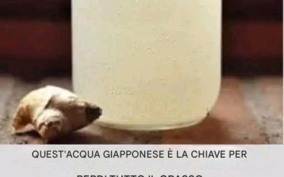 Acqua allo zenzero: la bevanda più salutare per bruciare il grasso su addome, collo, braccia, schiena e cosce