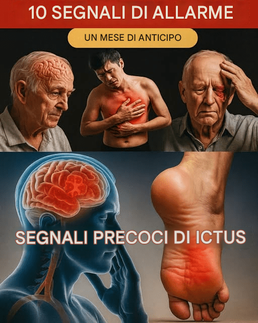10 segnali premonitori di ictus un mese prima