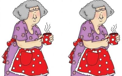 Riesci a trovare le differenze nell’ora del tè della nonna?