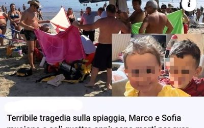 È accaduto in spiaggia, bagnanti senza parole: sono deceduti (1 / 2)