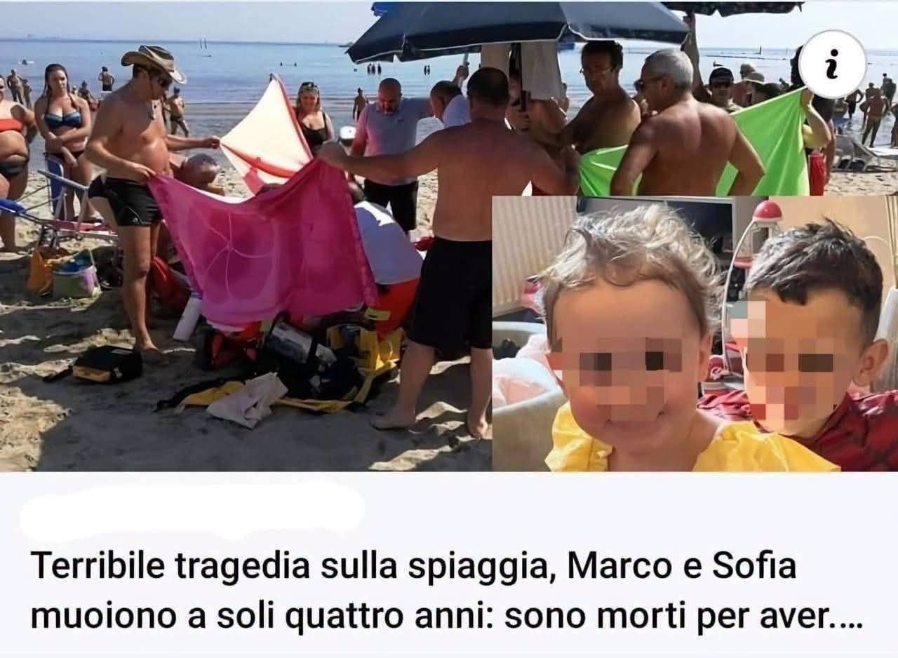 È accaduto in spiaggia, bagnanti senza parole: sono deceduti (1 / 2)
