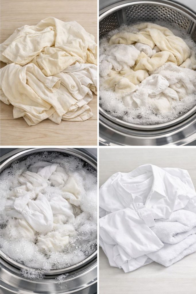 Lavatrice, dimentica la candeggina: questo ingrediente abbellisce i vestiti