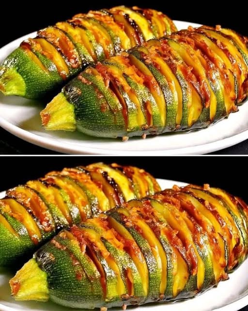 🥒🔥 Zucchine ripiene al forno… una ricetta deliziosa che piacerà a tutta la famiglia!