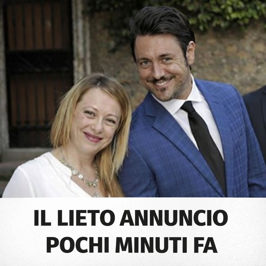 🔴La notizia fa felici tutti: Giorgia Meloni è.. Altro…
