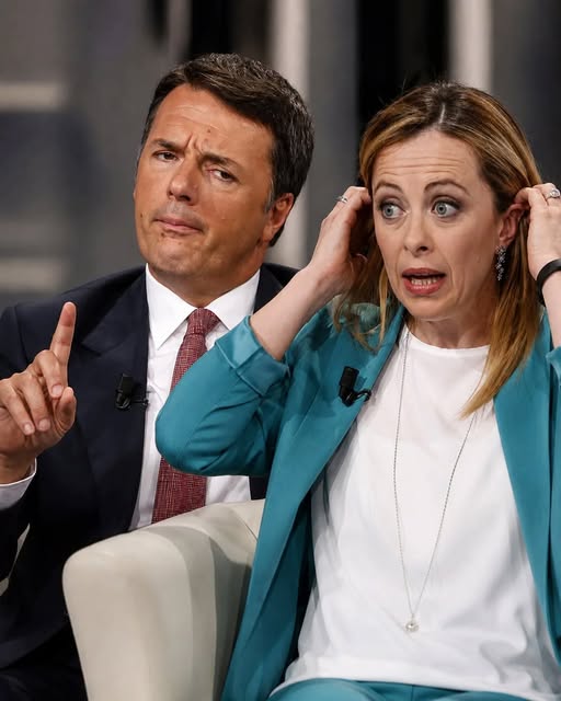 😱 Renzi choc sulla Meloni: “Ha distrutto l’Italia, è la scendiletto di.. Altro…